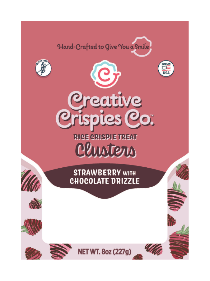 Crispie Clusters - Chocolate Covered Strawberry