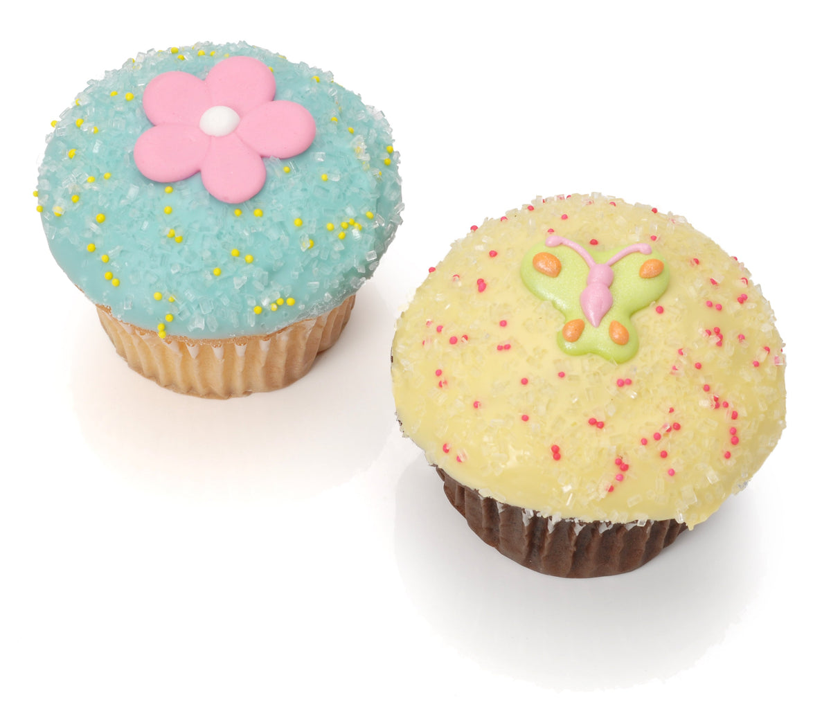 Spring Belgian Chocolate Gourmet Cupcakes- 6 Pack