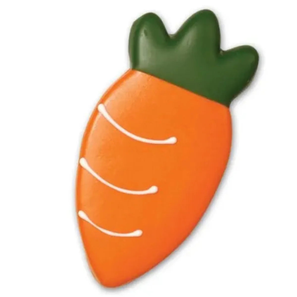 4" Chocolate Dipped Shortbread Carrot - Single