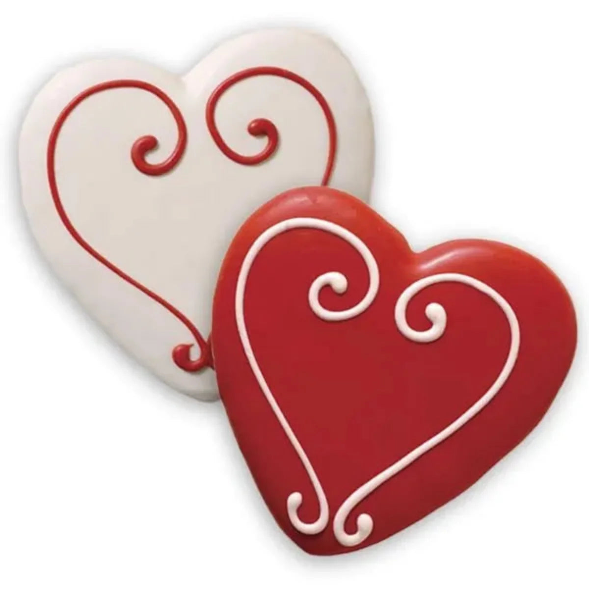 4"Chocolate Dipped Shortbread Heart- Single
