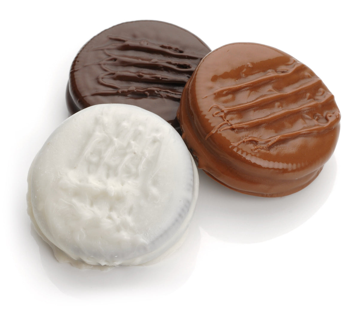 Just Chocolate Hand Dipped & Decorated Sandwich Cookie - Single
