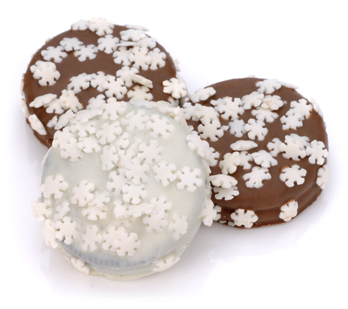 Winter Hand Dipped & Decorated Sandwich Cookie- Single