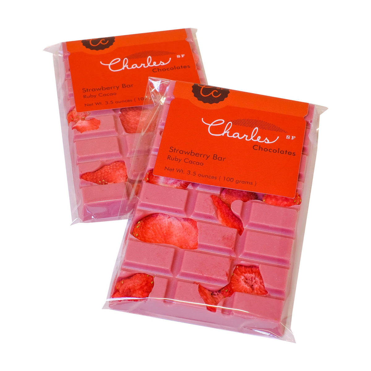 Ruby Garnet Chocolate Strawberry Bar