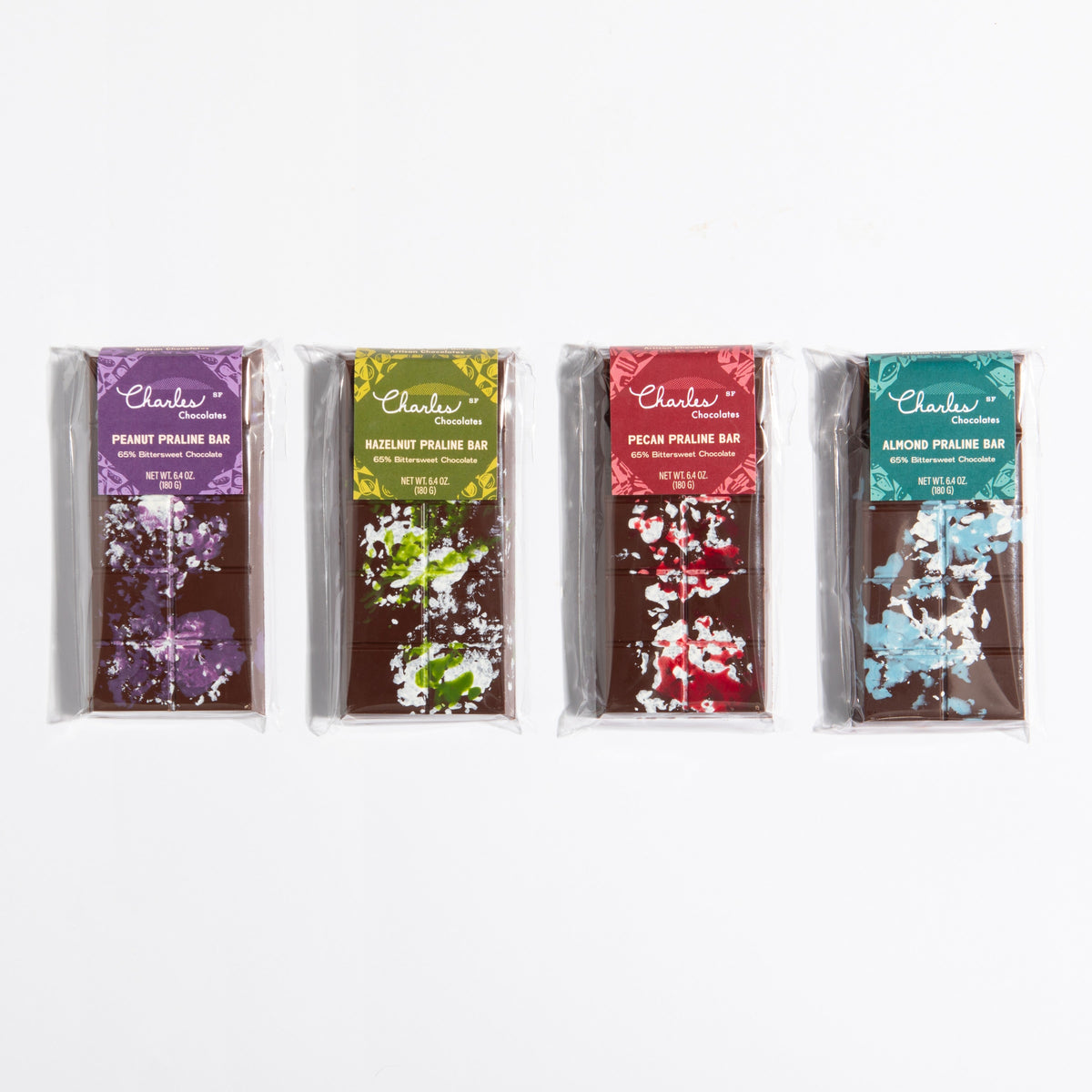 Praline Crunch Collection (4 bars)