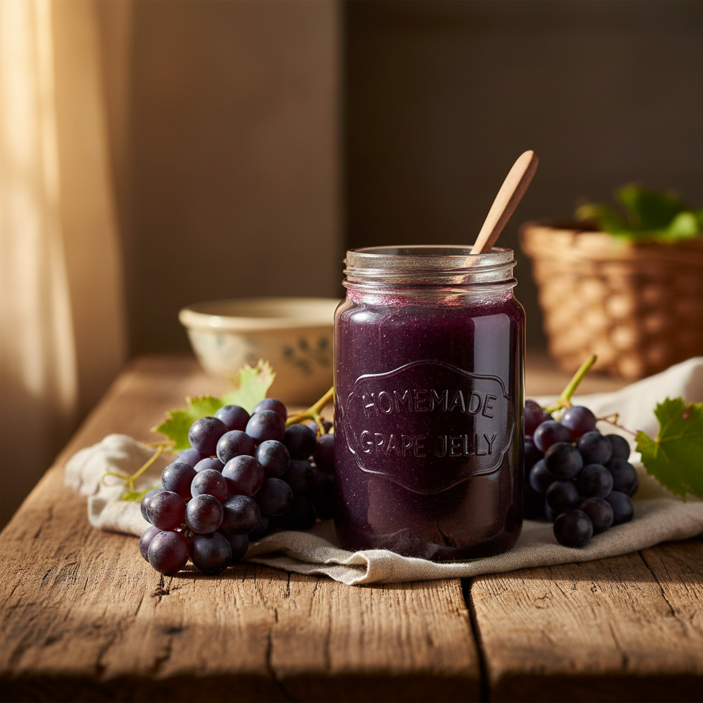 Homemade Grape Jelly - Small Batch Artisan Preserves