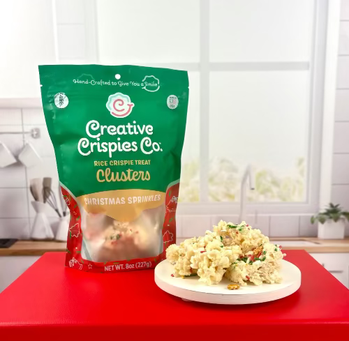 Crispie Clusters - Christmas Sprinkles