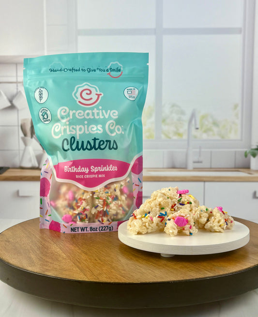 Crispie Clusters - Happy Birthday Sprinkles