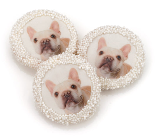 Logo Hand Dipped & Decorated Sandwich Cookie-Single