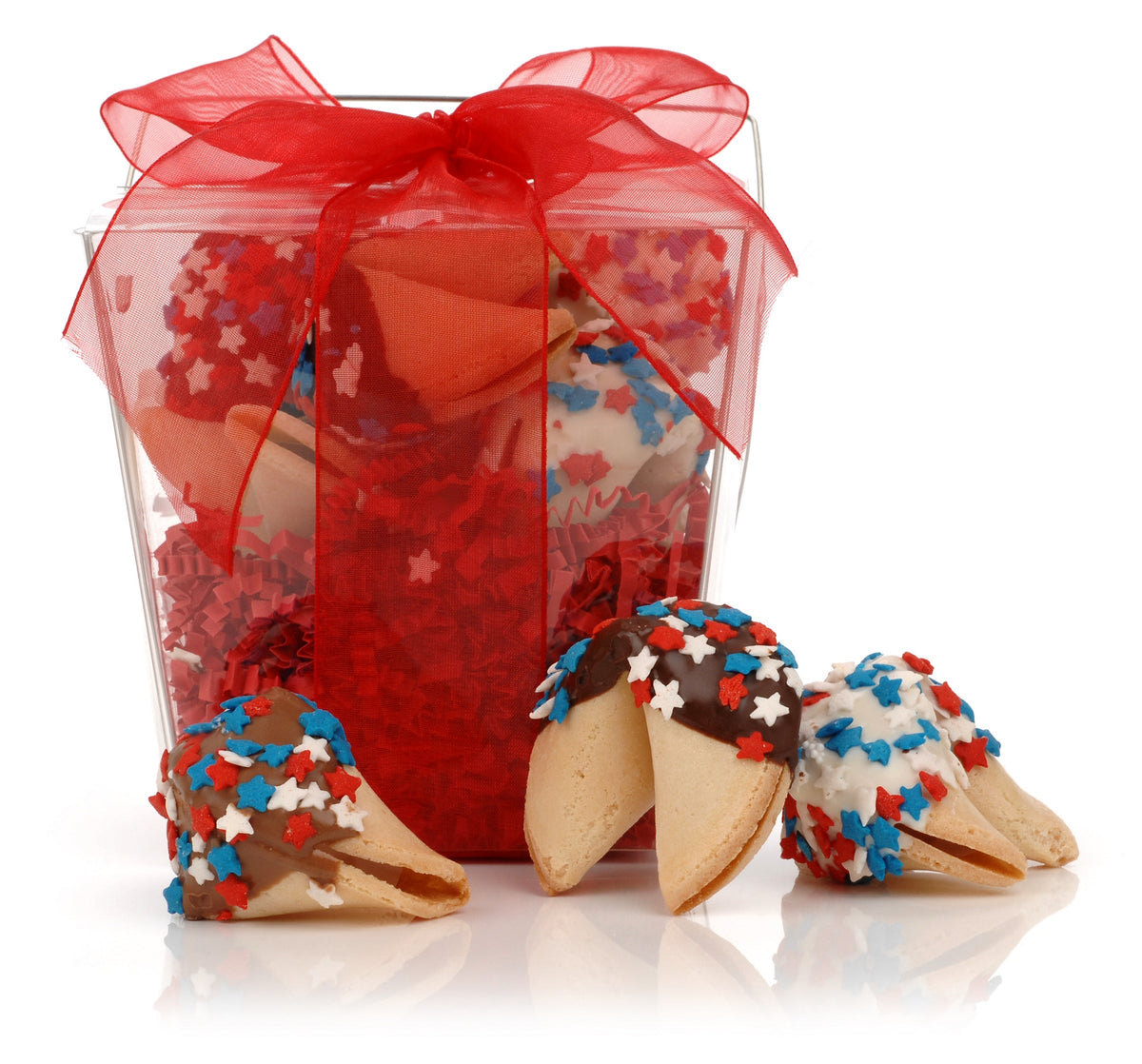 Patriotic Take Out Pail of 6