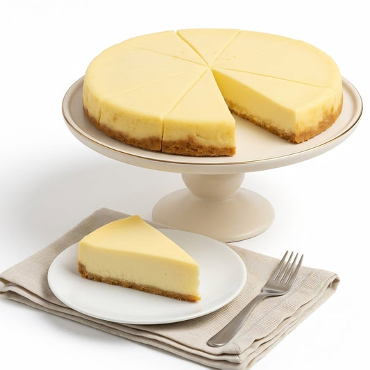 Andy Anand Gluten-Free New York Cheesecake, 9-Inch, 2 lb – Freshly Baked, Velvety Smooth, Real California Cream Cheese, Birthday Gift Box