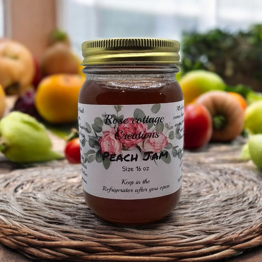 Peach Jam - Homemade