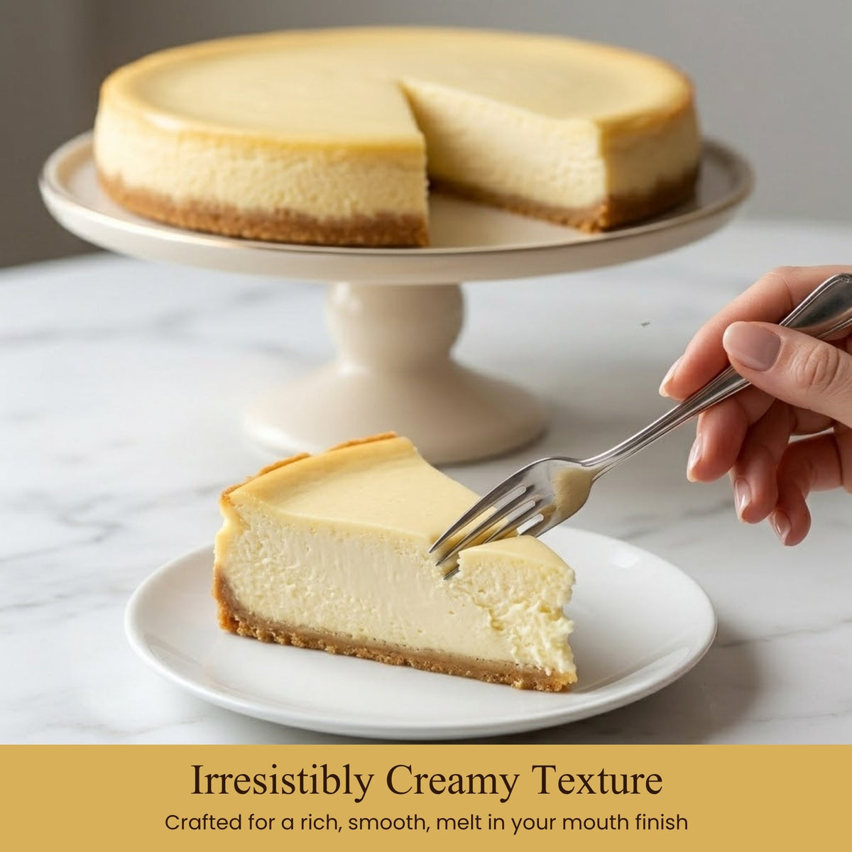 Andy Anand Sugar-Free & Gluten-Free New York Cheesecake, 9-Inch, 2 lb – Diabetic-Friendly, Real California Cream Cheese, Birthday Gift Box