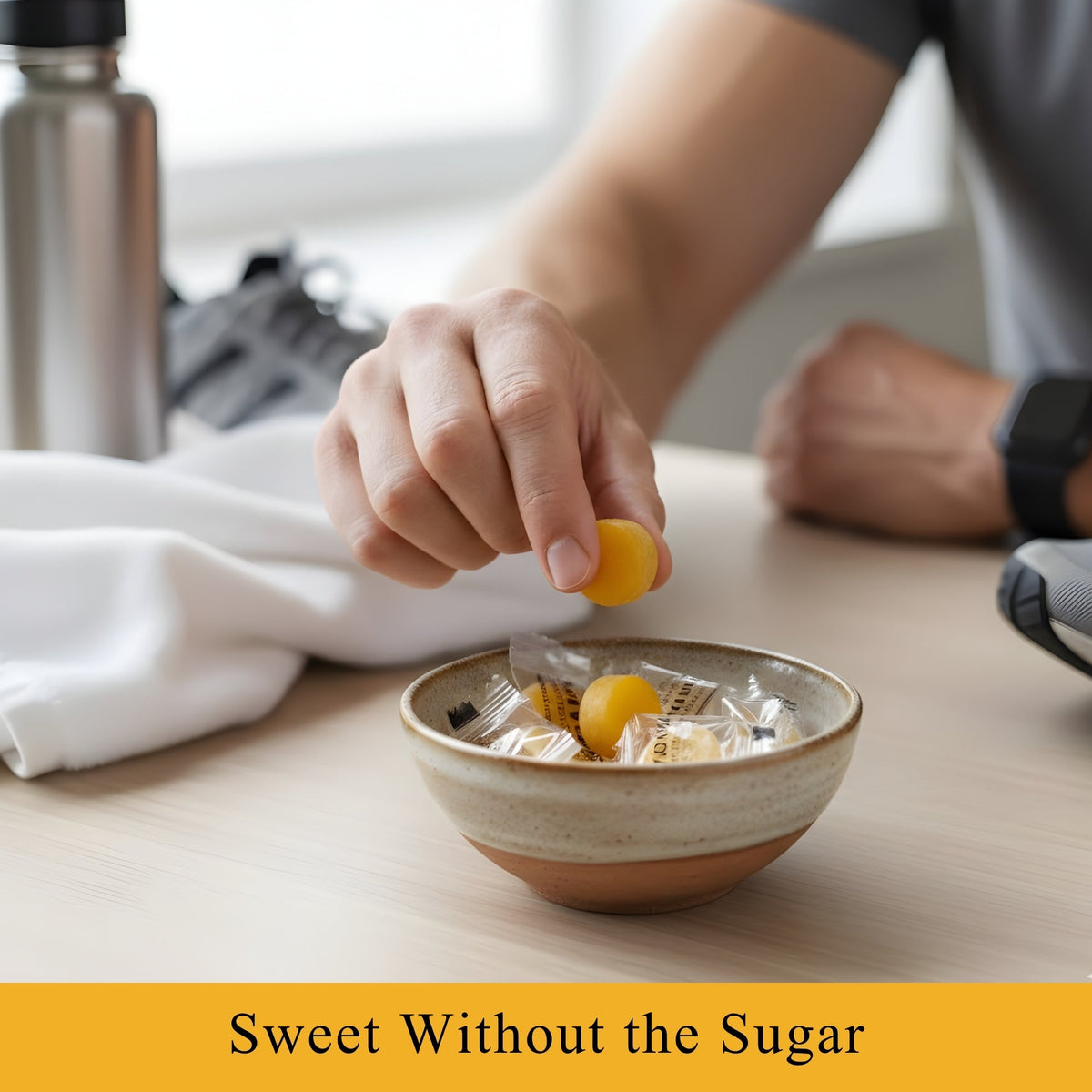 Andy Anand Sugar-Free Mango Hard Candy, 7 oz – European Imported, Stevia Sweetened, Keto & Diabetic-Friendly Gourmet Snack Gift Box