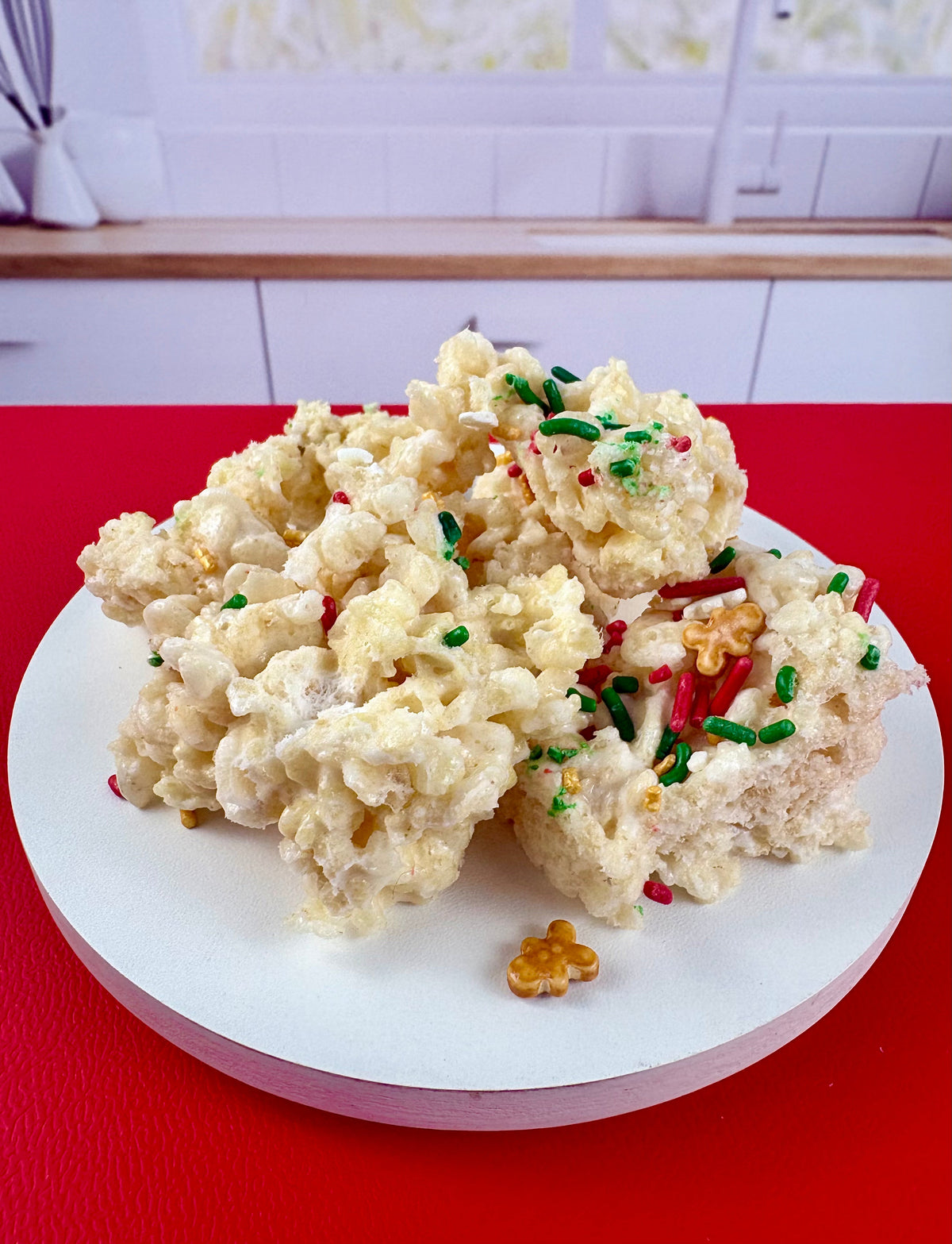 Crispie Clusters - Christmas Sprinkles