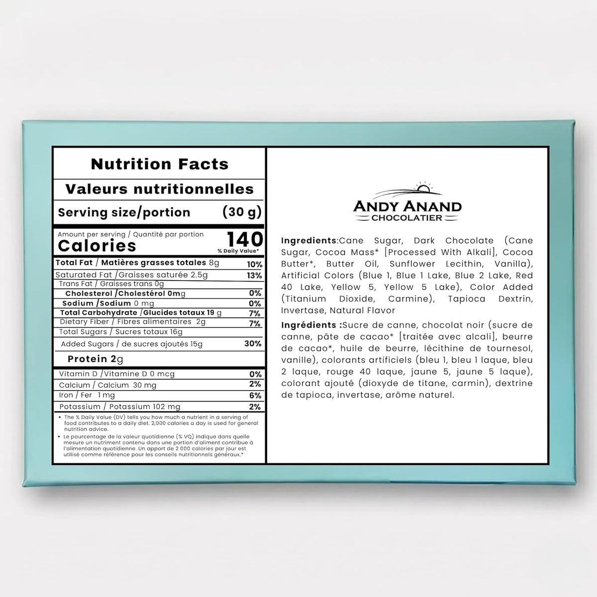 Andy Anand Gluten-Free Holland Mints, 1 lb – Belgian Dark Chocolate with Pure Peppermint Oil, Keto-Friendly, Birthday & Holiday Gourmet Gift