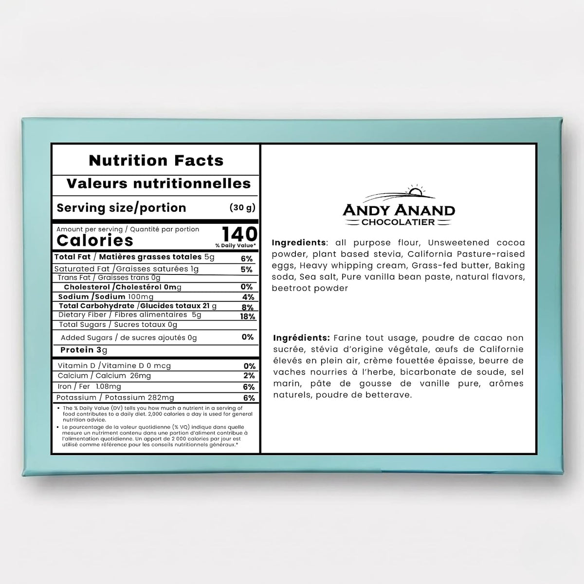 Andy Anand Sugar-Free Red Velvet Cake, 2.4 lb – Belgian Cocoa, Sugar-Free Cream Cheese Frosting, Keto & Diabetic-Friendly Birthday Gift