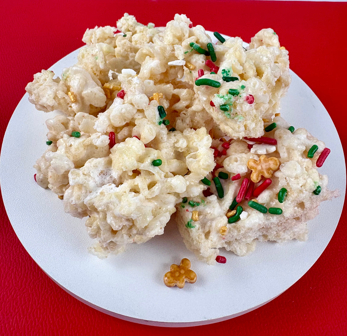Crispie Clusters - Christmas Sprinkles
