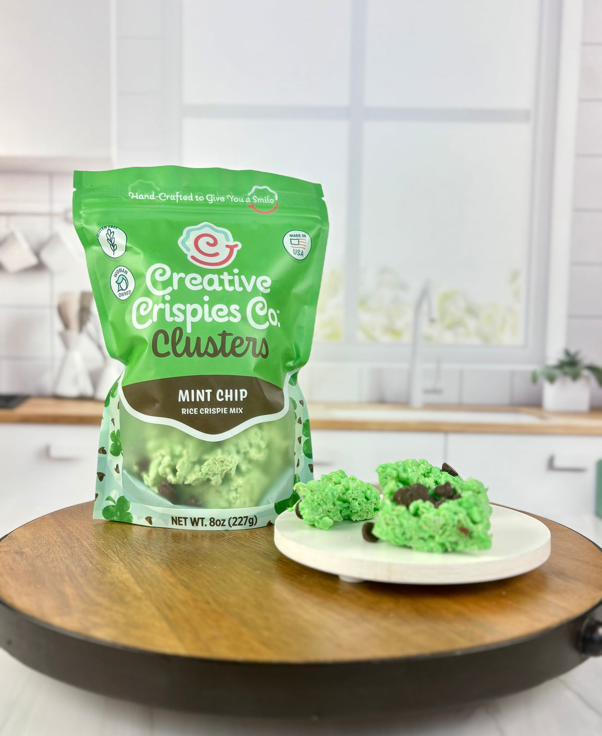 Crispie Clusters - Mint Chip
