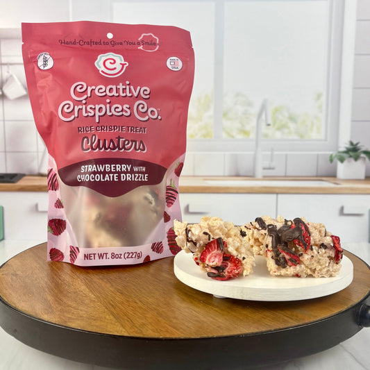 Crispie Clusters - Chocolate Covered Strawberry