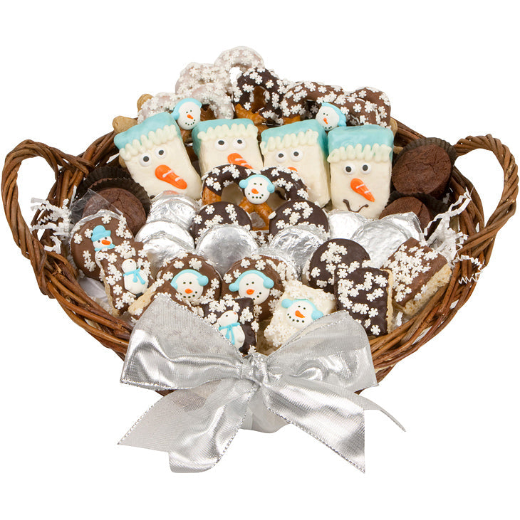 12" Winter Gourment Basket