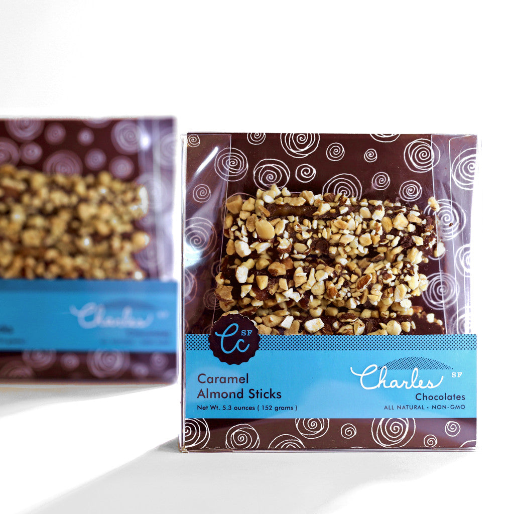 Caramel Almond Sticks