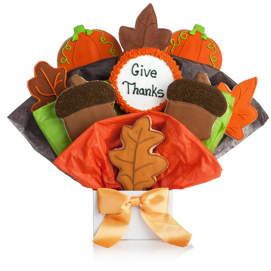 Happy Autumn Cookie Bouquet