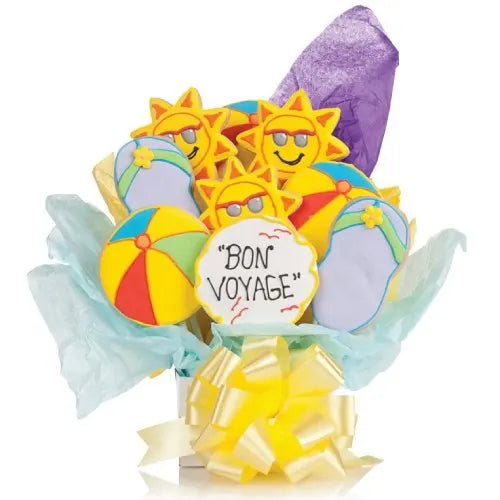 Bon Voyage Cookie Bouquet