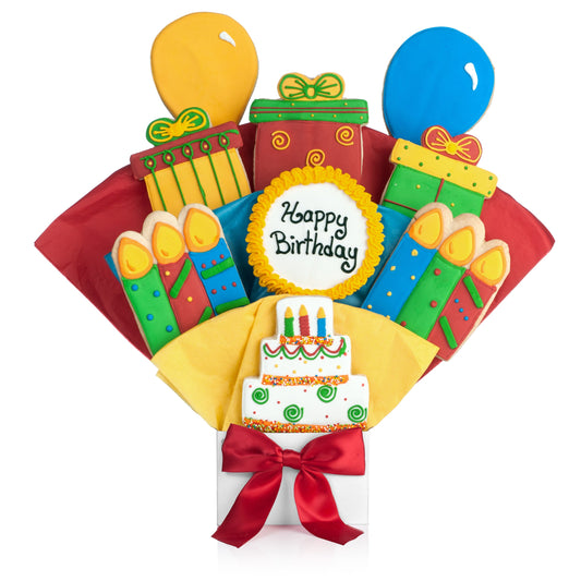 Happy Birthday Cookie Bouquet