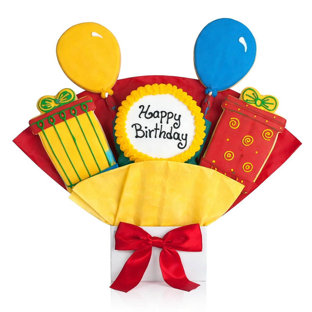 Happy Birthday Cookie Bouquet