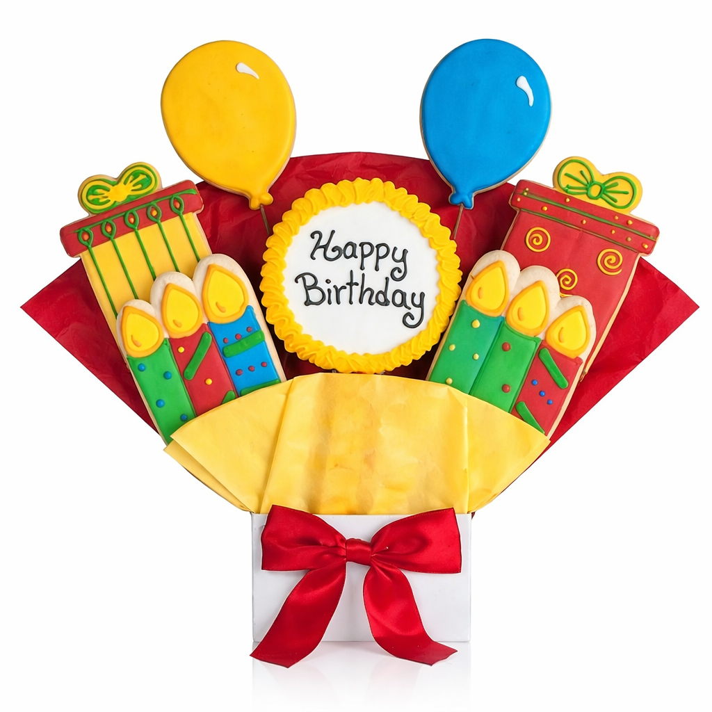 Happy Birthday Cookie Bouquet