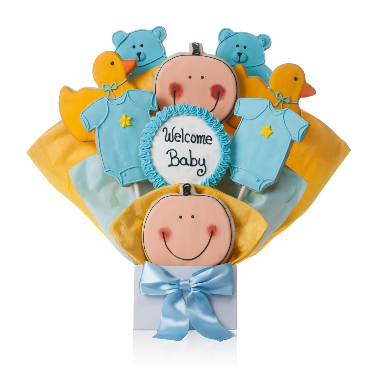 It's A Boy! Cookie Bouquet