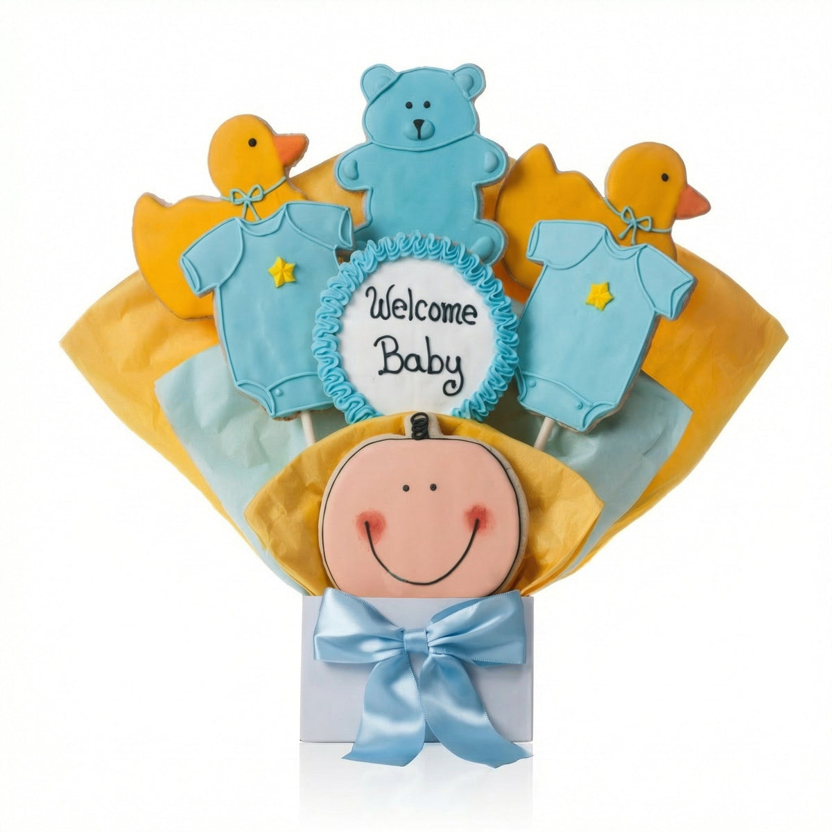 It's A Boy! Cookie Bouquet