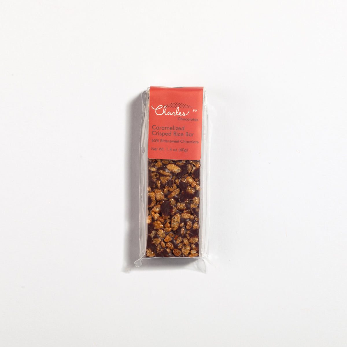 Mini Caramelized Crisped Rice Bar - Bittersweet