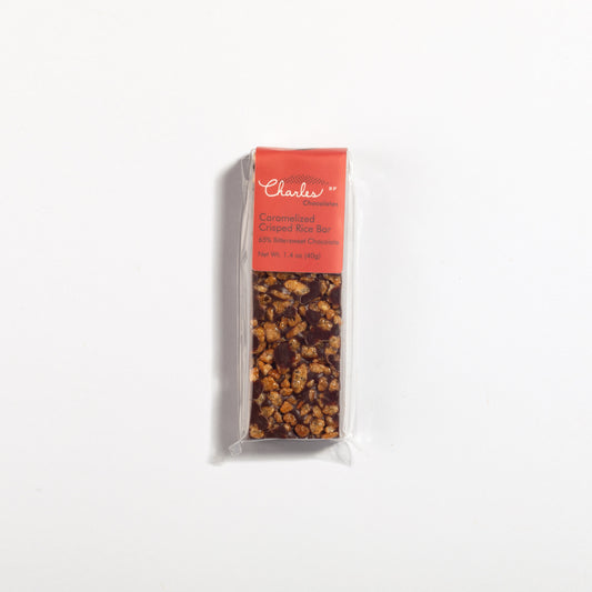 Mini Caramelized Crisped Rice Bar - Bittersweet