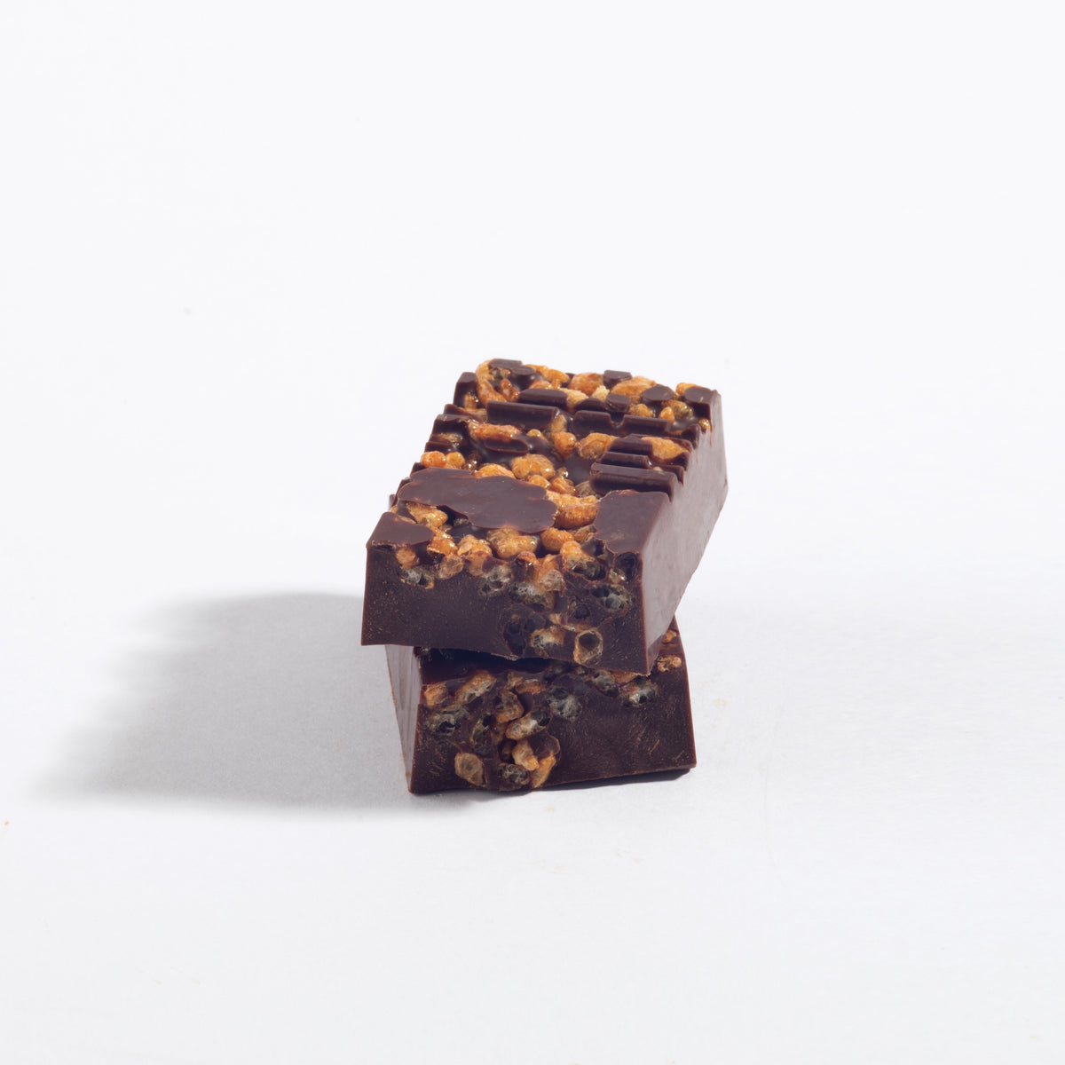 Mini Caramelized Crisped Rice Bar - Bittersweet