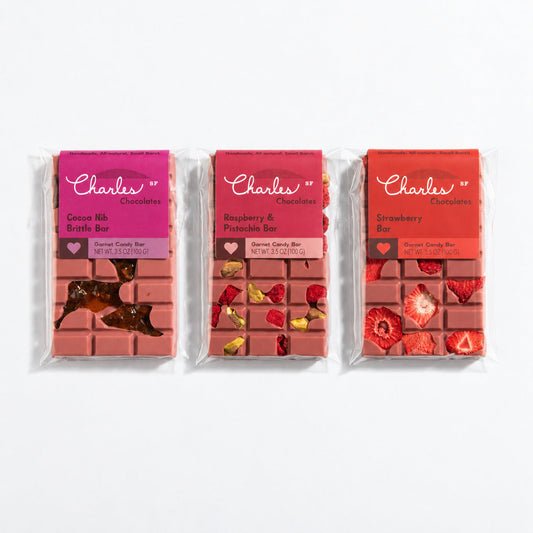 Ruby Garnet Chocolate Bar Collection