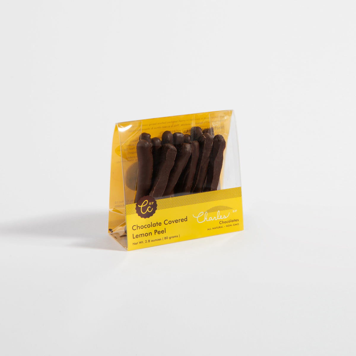 Chocolate Covered Lemon Peel (Three Pack)