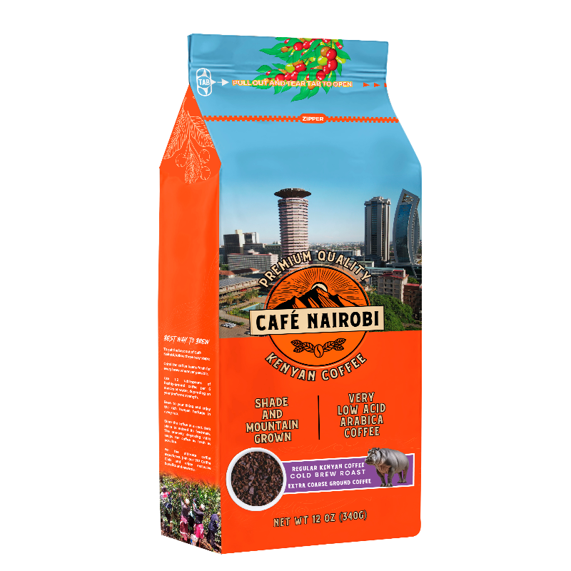 Café Nairobi Cold Brew Roast Kenyan Coffee