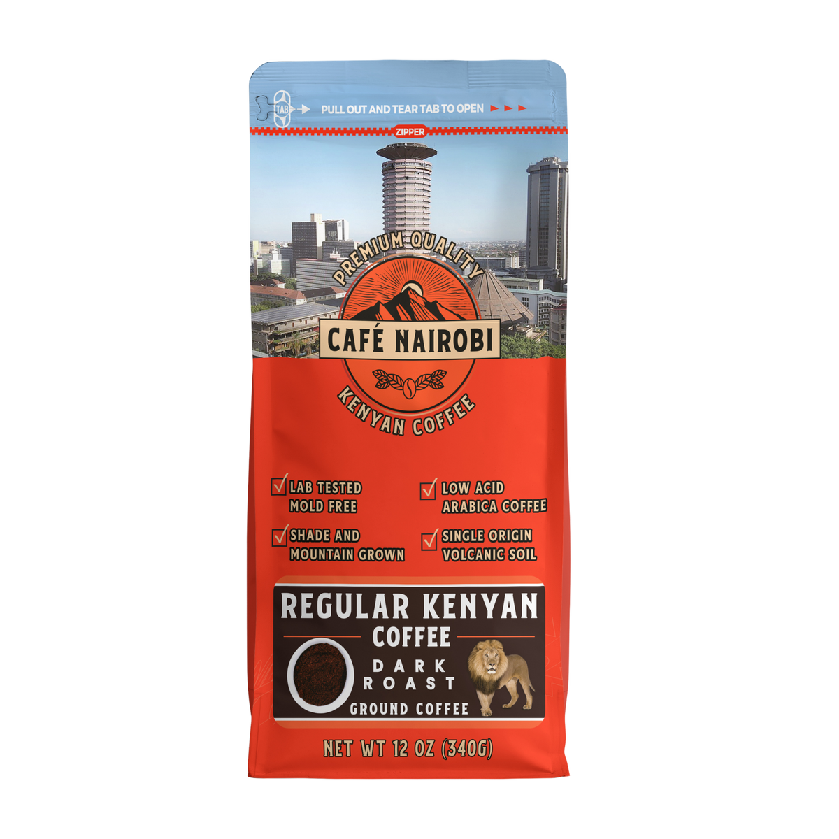 Café Nairobi Dark Roast Kenyan Coffee