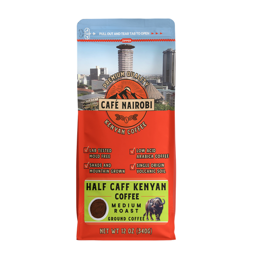 Café Nairobi Half Caff Kenyan Coffee