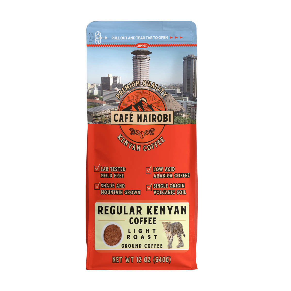Café Nairobi Light Roast Kenyan Coffee