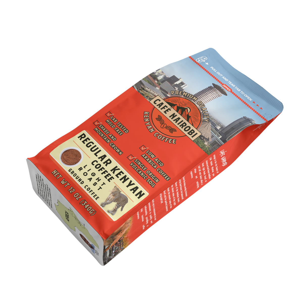 Café Nairobi Light Roast Kenyan Coffee