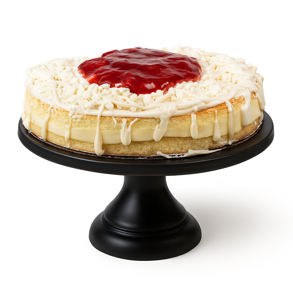 Andy Anand Sugar Free Swedish Strawberry Cream Cake (Jordgubbstårta), 2.5 lbs – Diabetic Friendly, No Sugar Added, Fresh Strawberries & Whipped Cream, Traditional Scandinavian Celebration Dessert