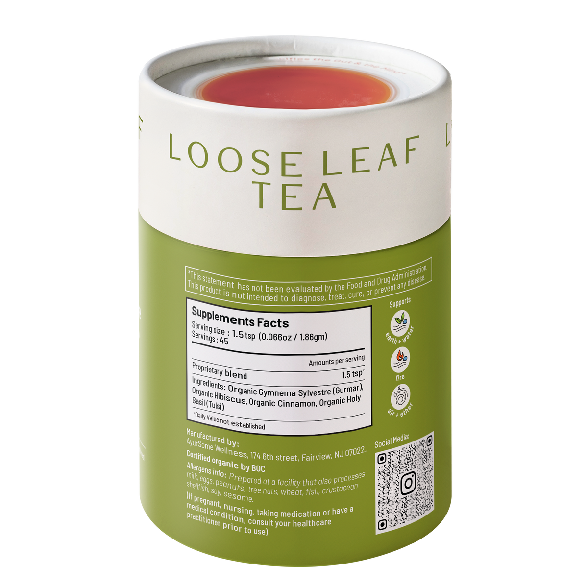 Control Sugar Delete | Organic Gymnema Tea Blend