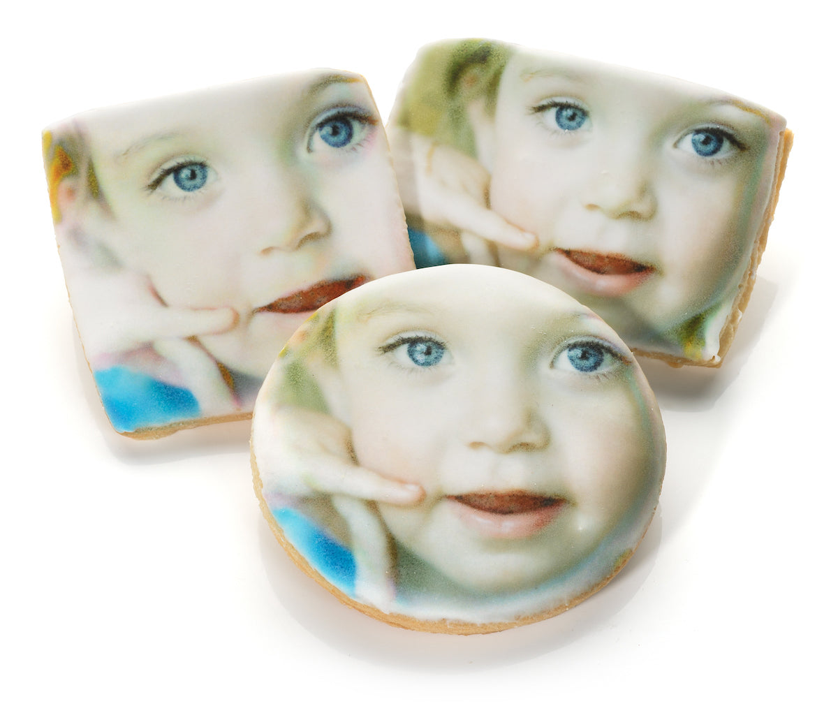 Printed Rectangle Iced Sugar Cookie- Single