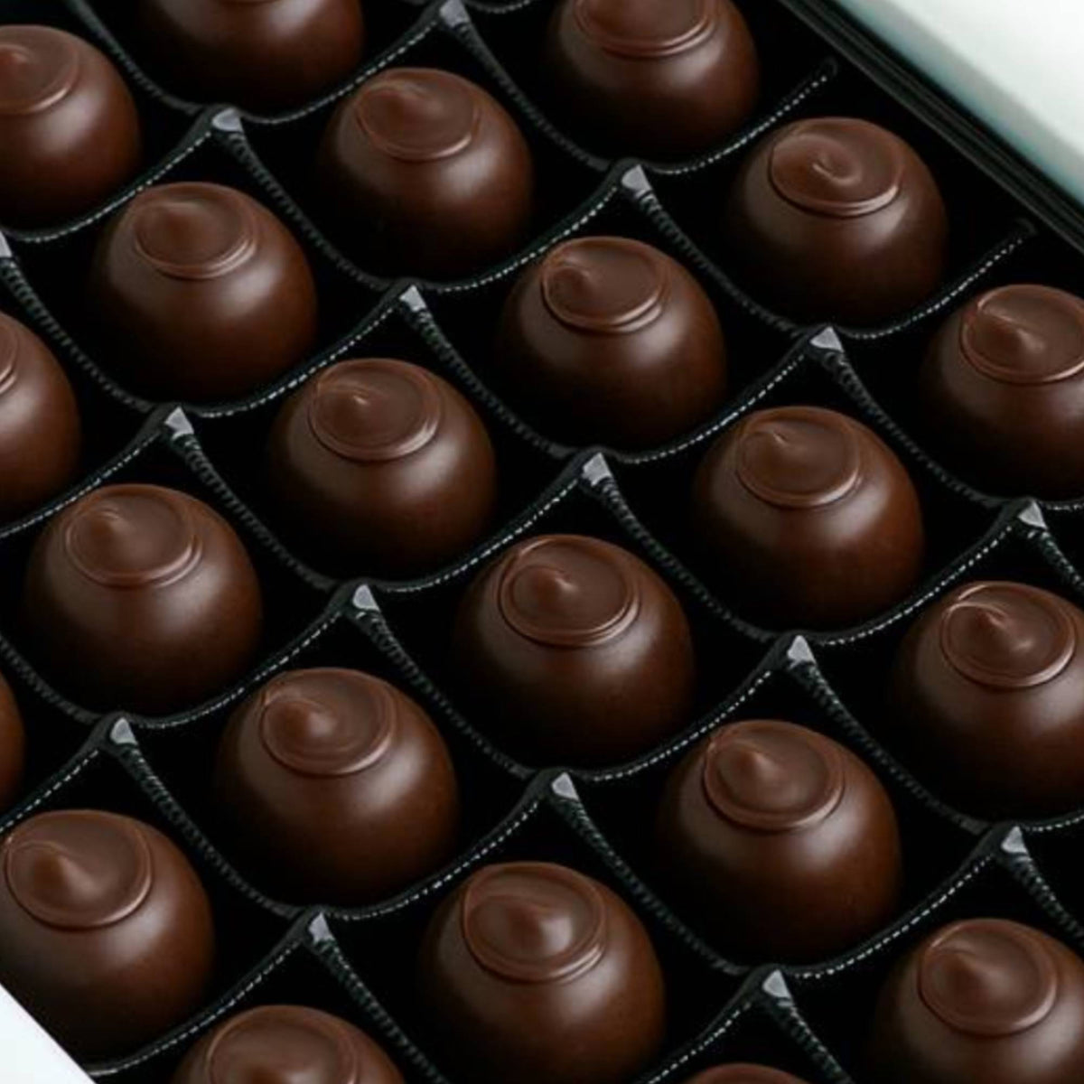Andy Anand Belgian Dark Chocolate Cherry Cordials, 48 pc – Vegan Gift Box, Rich Liquid Center, 60% Cocoa Butter, Birthday & Valentine's Gift