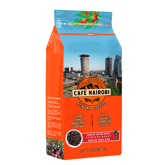 Café Nairobi Espresso Roast Kenyan Coffee