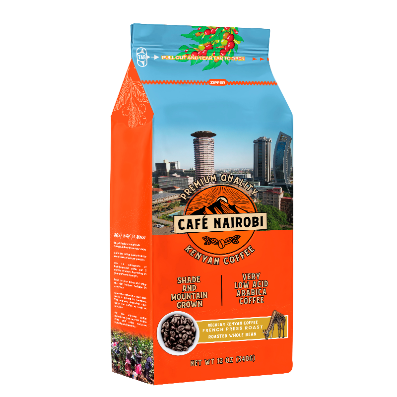 Café Nairobi French Press Roast Kenyan Coffee