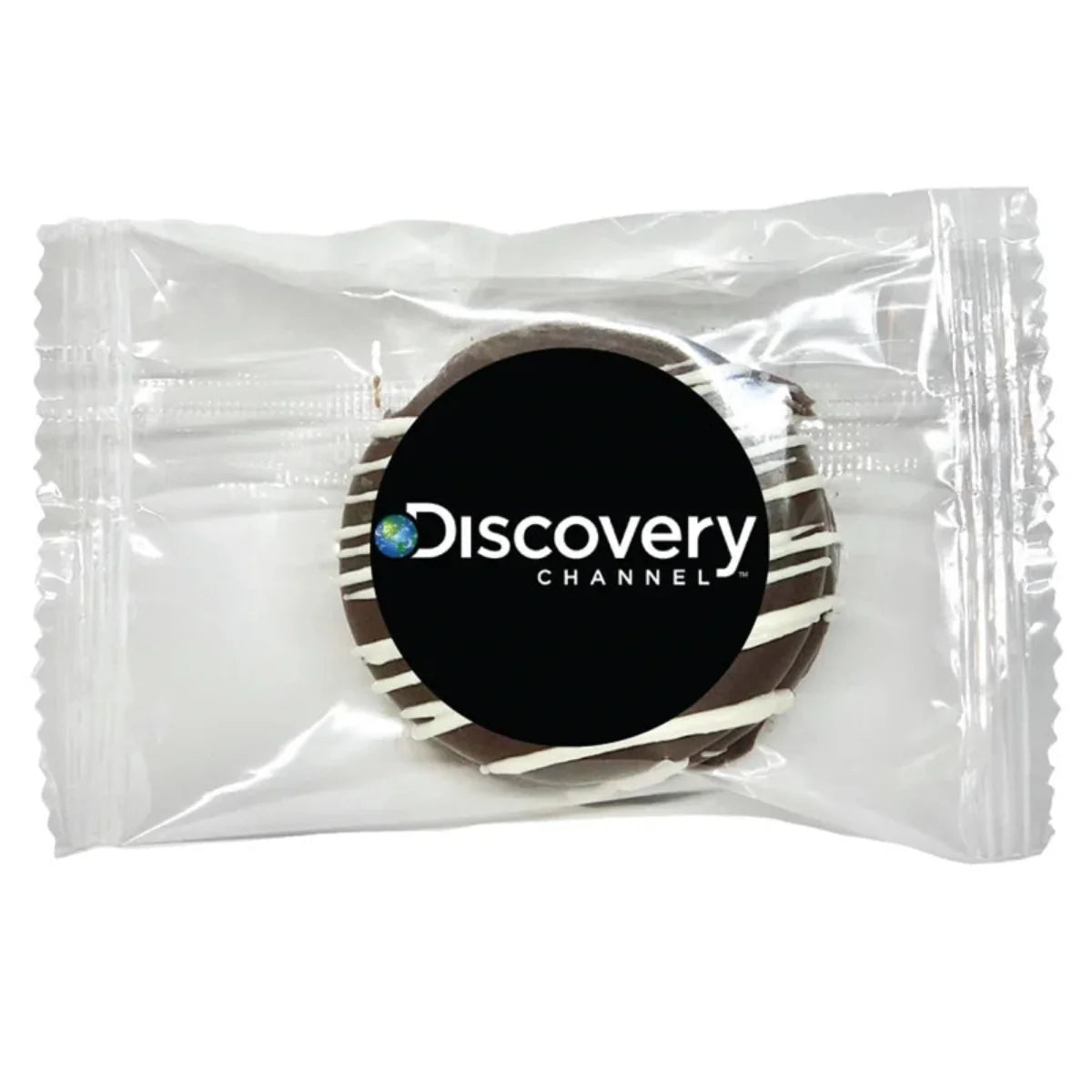 Classic Gourmet Hand Dipped Sandwich Cookie with Sprinkles  - Custom 1.5 Round Label