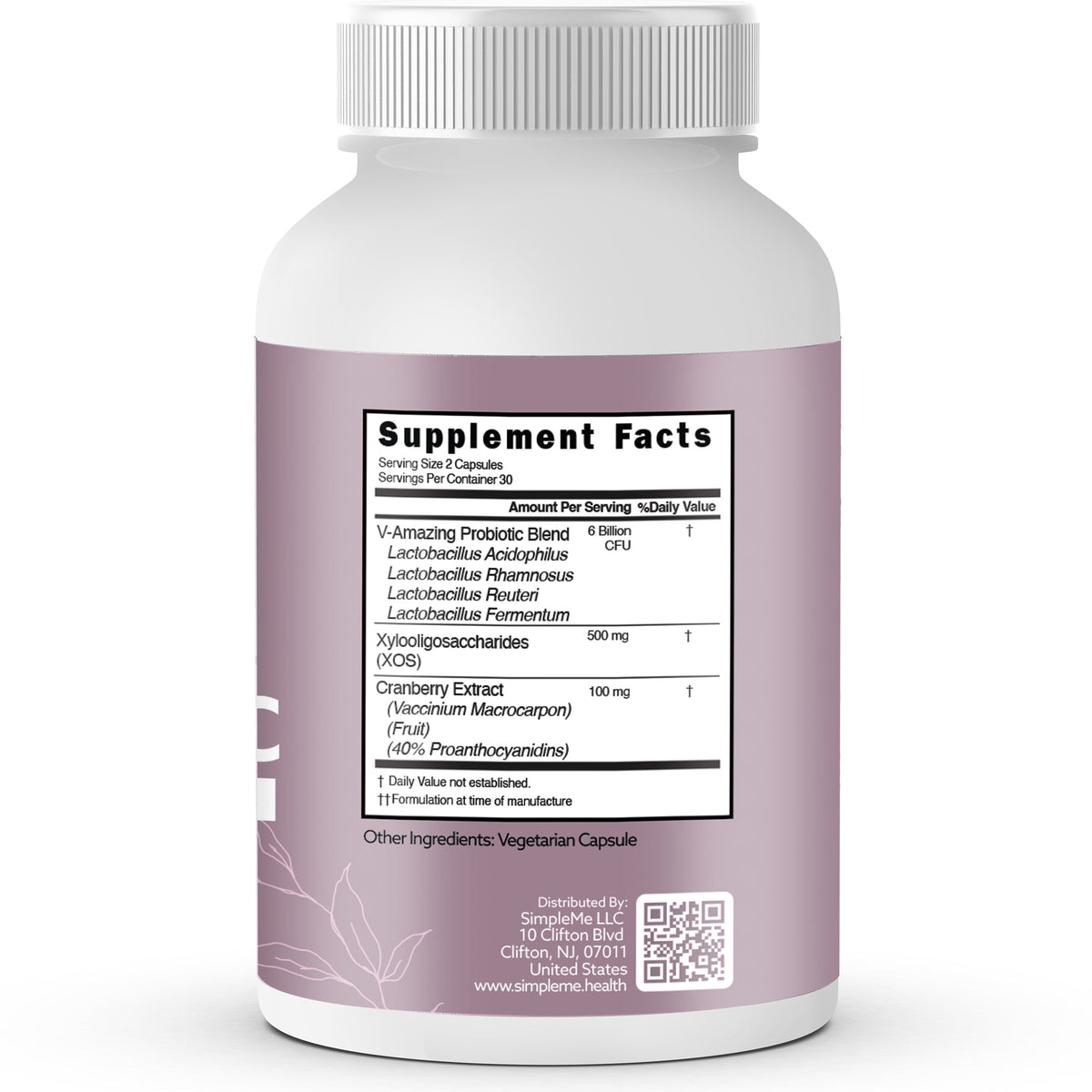 Women's Vaginal Health Probiotics